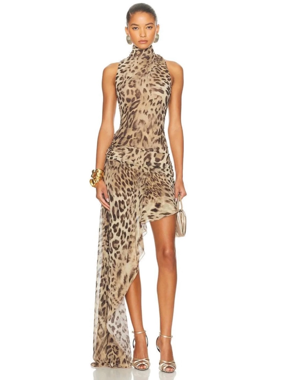 The Andamane Zahira Dress in Animalier | Size IT 42 | $1075 MSRP